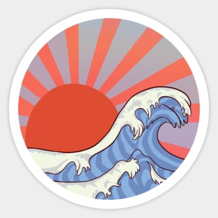 beach summer sun Sticker